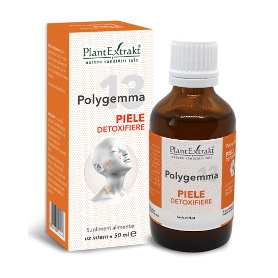 Polygemma 13 - Piele detoxifiere x 50 ml