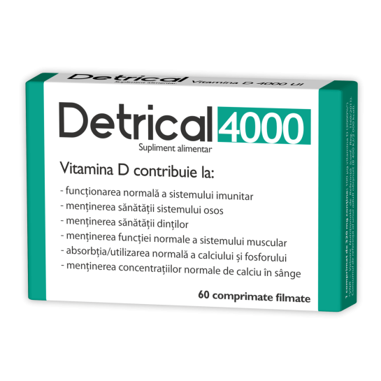 Vitamina D 4000UI x 60 comprimate