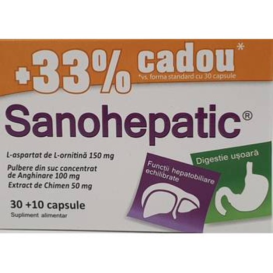 Sanohepatic x 30 + 10 capsule