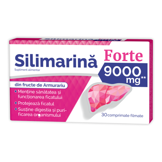 Silimarină Forte 9000 mg x 30 comprimate