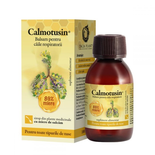 Calmotusin Sirop cu miere x 100ml