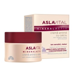Aslavital Cremă Antirid cu Calciu x 50ml