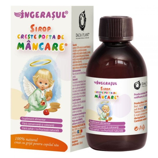 Îngerașul Sirop crește poftă de mâncare x 200ml