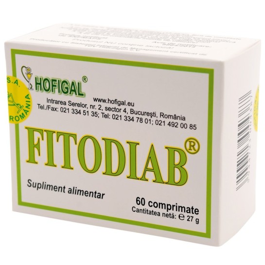 Fitodiab x 60 comprimate