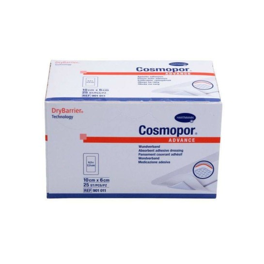 Cosmopor Advance Plasture 10x6cm x 25 bucăți