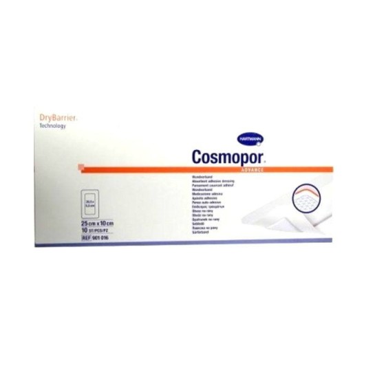 Cosmopor Advance Plasture 25x10cm x 10 bucăți