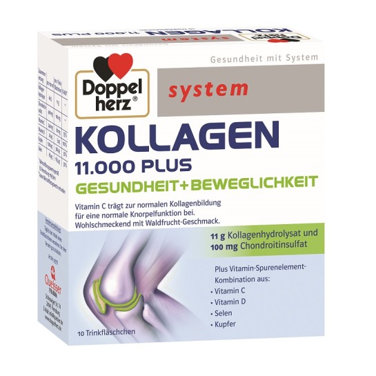 Doppelherz Kollagen 11.000 plus x 10 flacoane unidoza