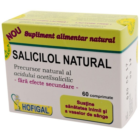 Salicilol Natural x 60 tablete