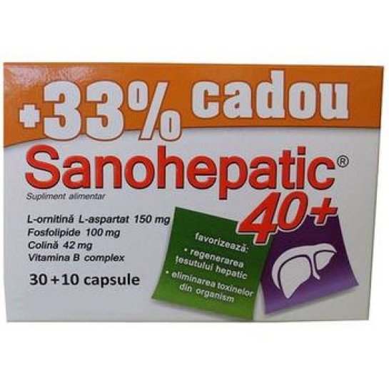 Sanohepatic 40+ x 30 + 10 capsule