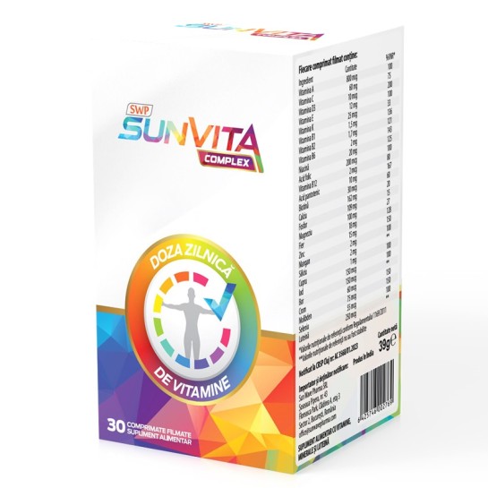 SunVita Complex x 30 comprimate