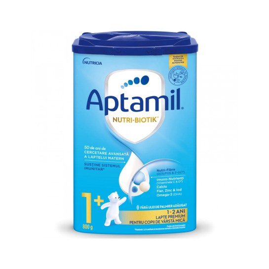 Aptamil Junior Numarul 1, + lapte praf 1-2 ani 800g