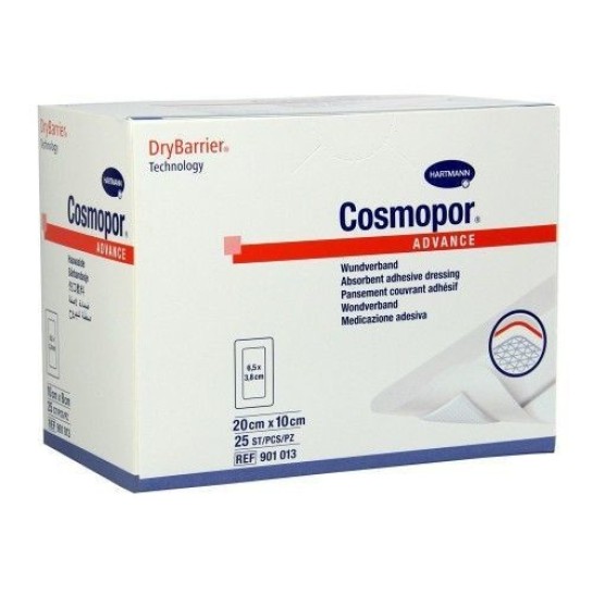 Cosmopor Advance plasture 20x10cm x 25 bucăți