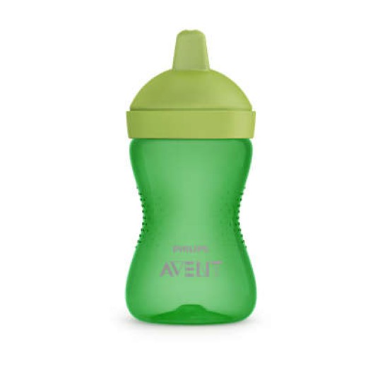 Avent cana cu tetina dura 18+L, verde SCF804/03