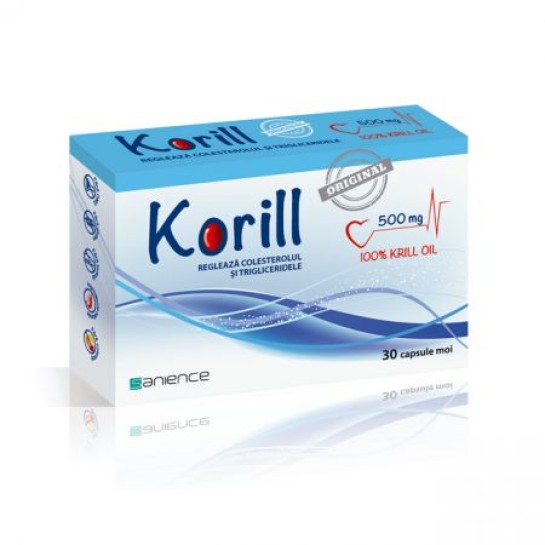 Korill Ulei de krill 500 mg x 30 capsule