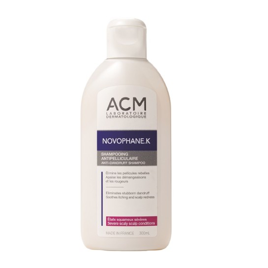 ACM Novophane K Șampon anti-mătreață x 300 ml