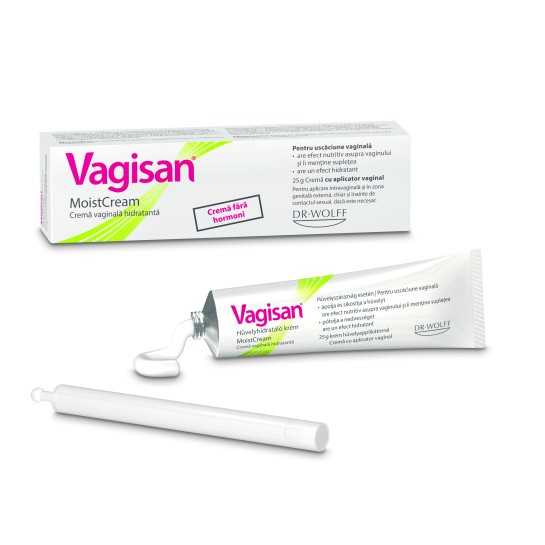 Vagisan MoistCream Cremă vaginală hidratantă x 25g