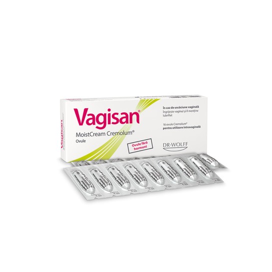 Vagisan MoistCream Cremolum x 16 ovule