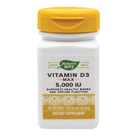 Vitamin D3 5000 UI x 60 capsule