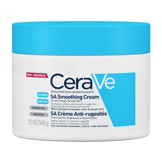 CeraVe SA Crema hidratanta si exfolianta anti-rugozitati x 340 g