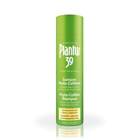 Plantur 39 Șampon Phyto-Caffeine pentru păr vopsit și deteriorat x 250ml