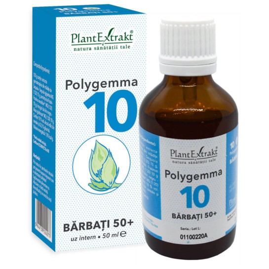 Polygemma 10 - Bărbati 50+ x 50 ml