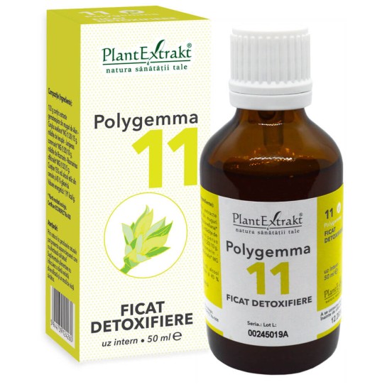 Polygemma 11 - Ficat detoxifiere x 50 ml