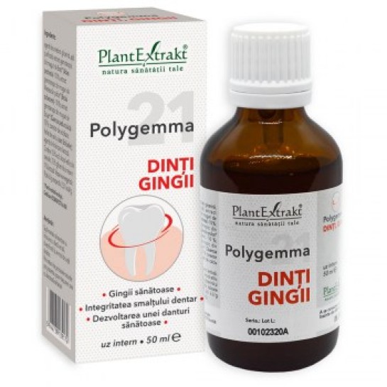 Polygemma 21 - Dinți, gingii x 50ml