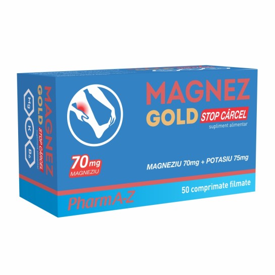 Magnez Gold Stop Carcel x 50 comprimate