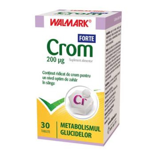 Crom Forte 200mcg x 30 tablete