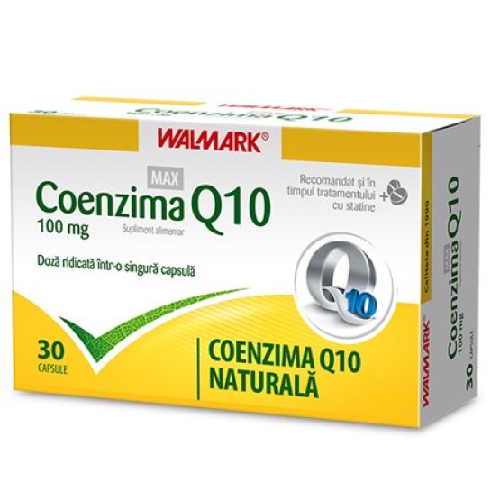Coenzima Q10 MAX 100mg x 30 capsule