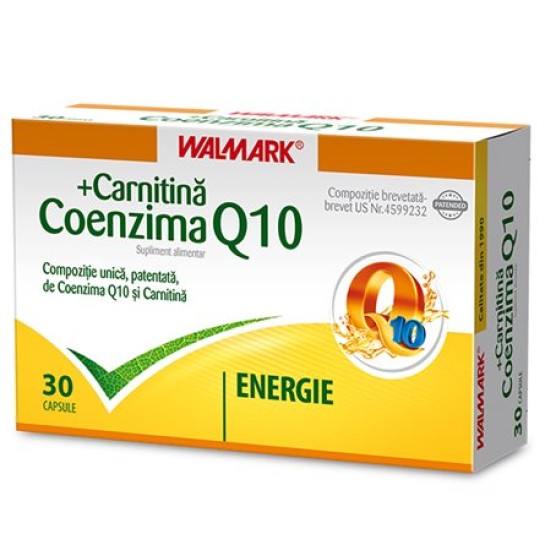 Coenzima Q10 + Carnitină x 30 capsule