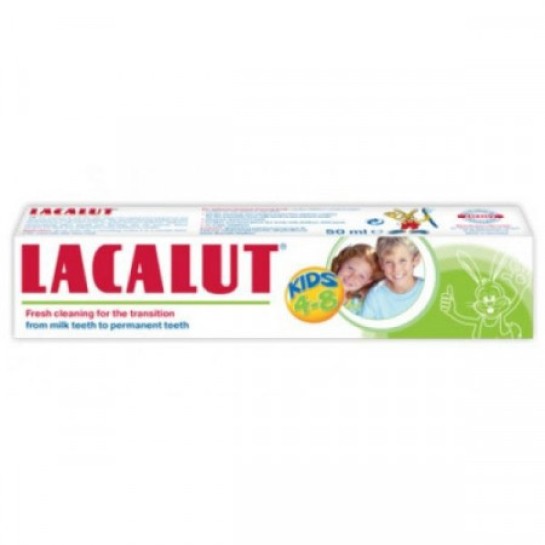 Lacalut kinder kids 4-8ani pasta x 50ml