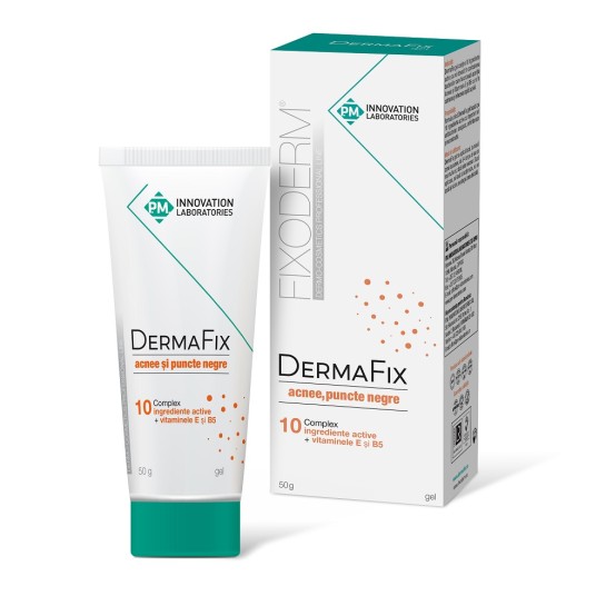 Dermafix gel pentru acnee si puncte negre x 50g