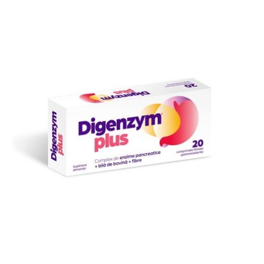 Digenzym plus x 20 tablete