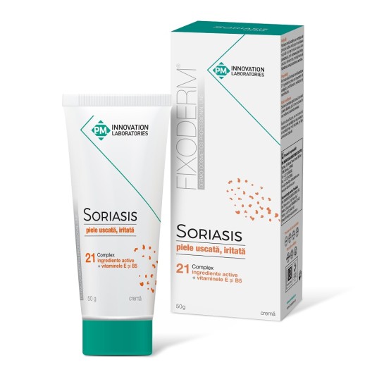 Soriasis crema pt.piele uscata si iritata x 50g