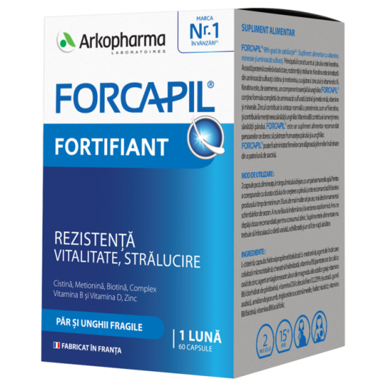 Forcapil Par si Unghii x 60 capsule