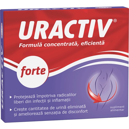 Uractiv forte x 10 capsule