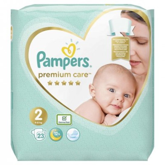 Pampers Premium Care Nr. 2, 4- 8 kg x 23 bucati