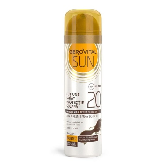 Gerovital SUN Deo lotiune SFP 20 x 150 ml