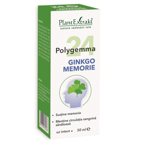 Polygemma 24 - Ginkgo Memorie x 50ml