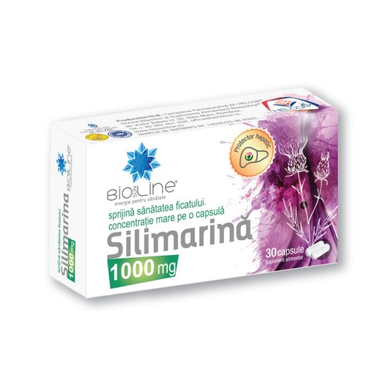 Silimarina 1000mg x 30 capsule