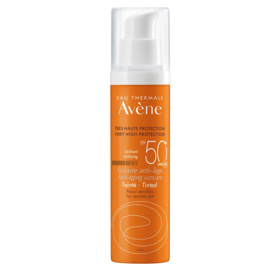 Avene Crema de protectie solara Anti-age nuantatoare SPF 50+ 50 ml