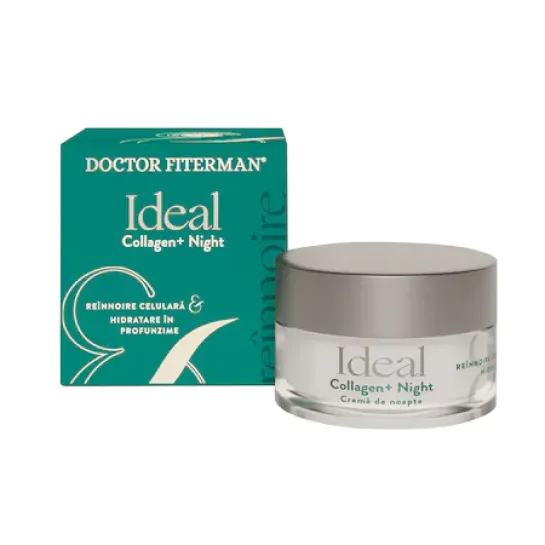 Ideal Collagen + Night Crema reparatoare de noapte x 50ml