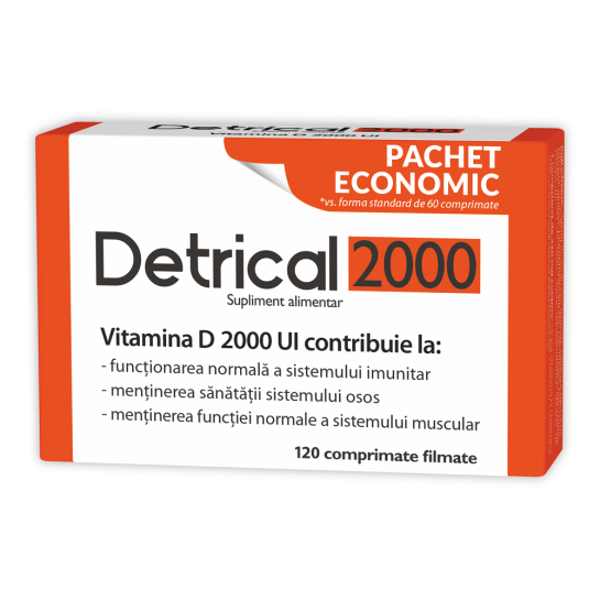 Detrical D3 2000UI x 120 comprimate