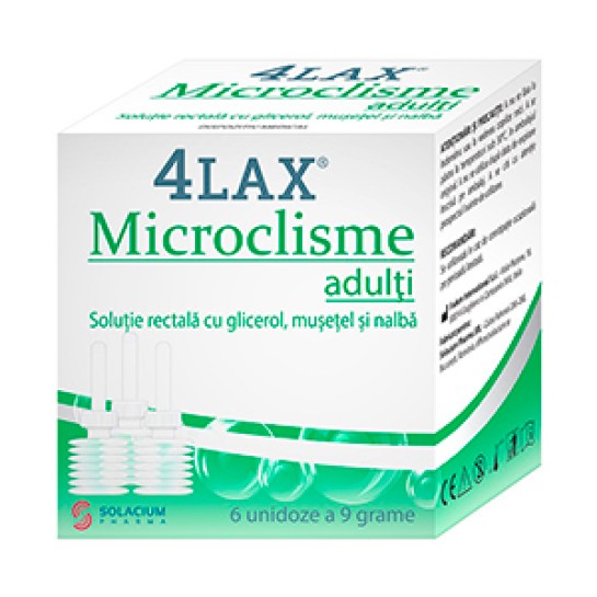 4Lax microclisme adulti x6unidz x9g