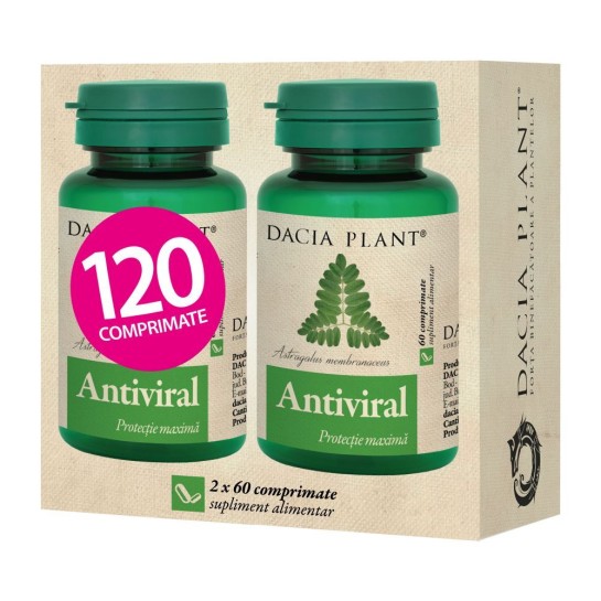 Antiviral x 60cp  1+1gratis