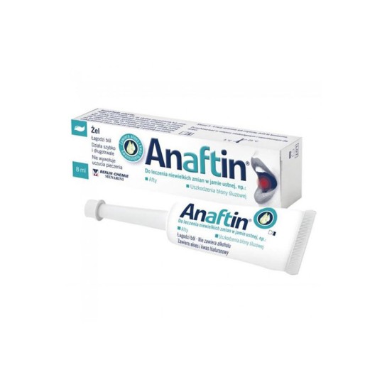 Anaftin gel oral 12% x 8ml