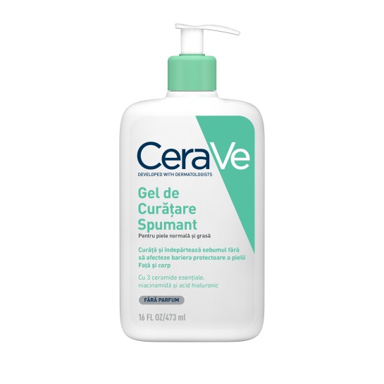 CeraVe Gel curatare spumant piele normal-grasa  x473ml