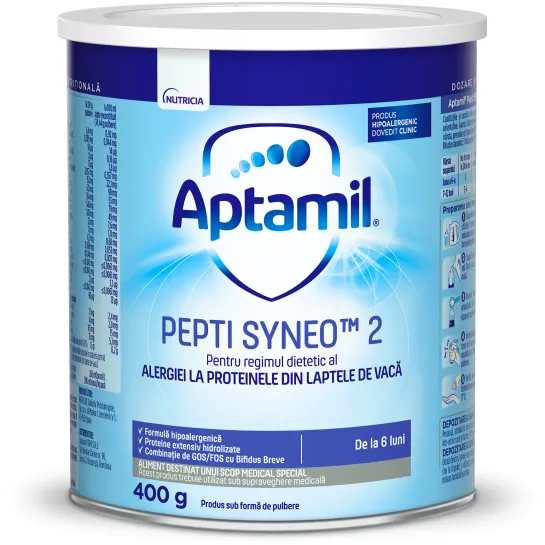 Aptamil PEPTI Numarul 2, 400g