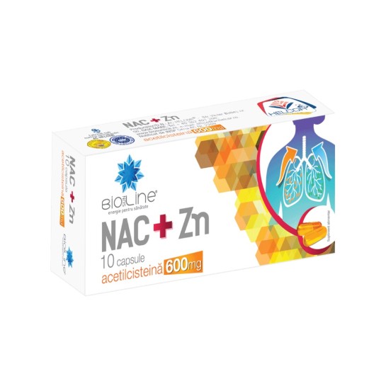 NAC + Zn 600mg x 10 capsule